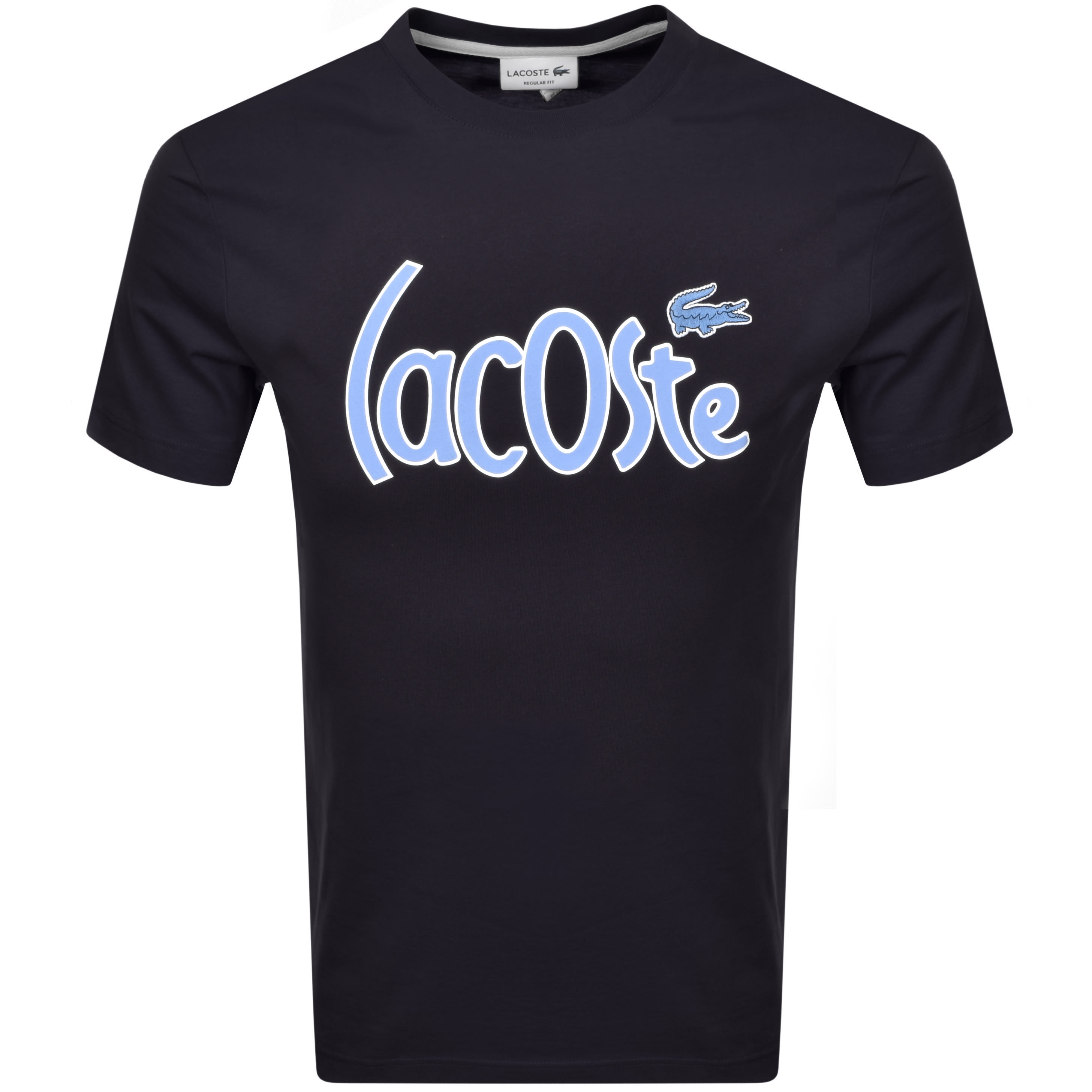Alternative Image for ProductLacoste Crew Neck T Shirt Navy1